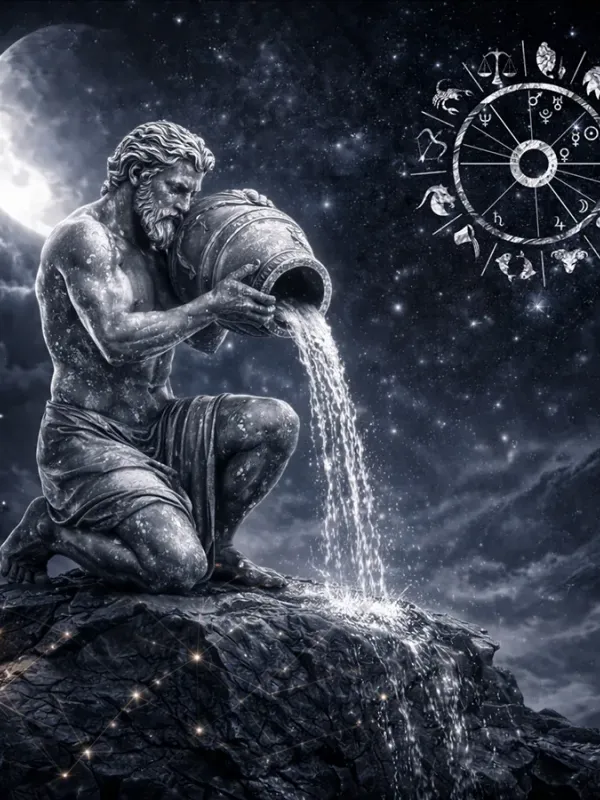 Wassermann in Silber